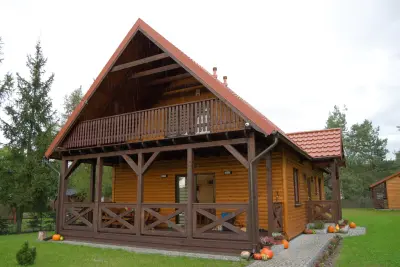 Drewniany dom szkieletowy - całoroczny