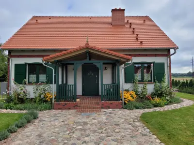 Drewniany dom szkieletowy - całoroczny