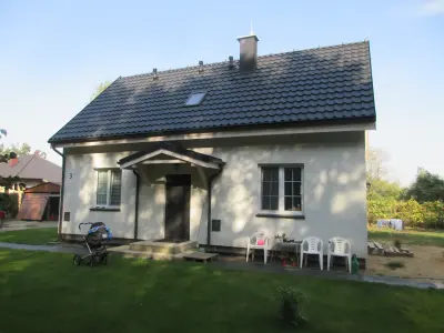 Drewniany dom szkieletowy - całoroczny