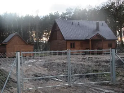 Drewniany dom szkieletowy - całoroczny