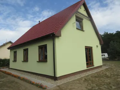 Drewniany dom szkieletowy - całoroczny