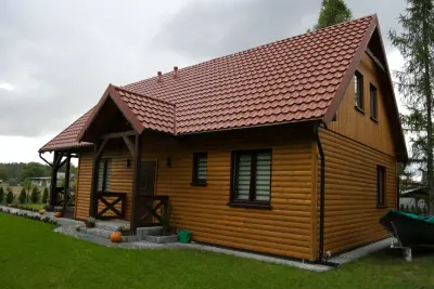Drewniany dom szkieletowy - całoroczny