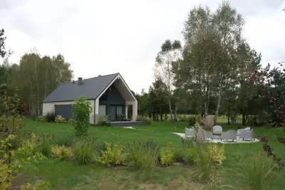 Drewniany dom szkieletowy - całoroczny